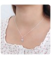 Rabbit Silver Kids Necklace SPE-3894